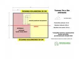 Domek Tomasz - 7x5m + taras 7x3,5m (SSO) - zdjęcie 3