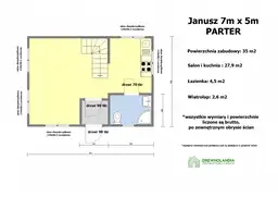 Domek Janusz SSO- 7m x 5m  - zdjęcie 2