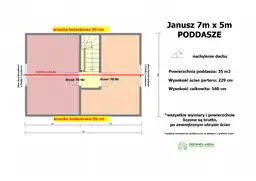 Domek Janusz SSO- 7m x 5m  - zdjęcie 3
