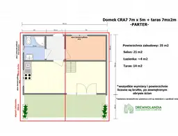 Domek Karol CRA - 35 m² (SSO) - zdjęcie 2