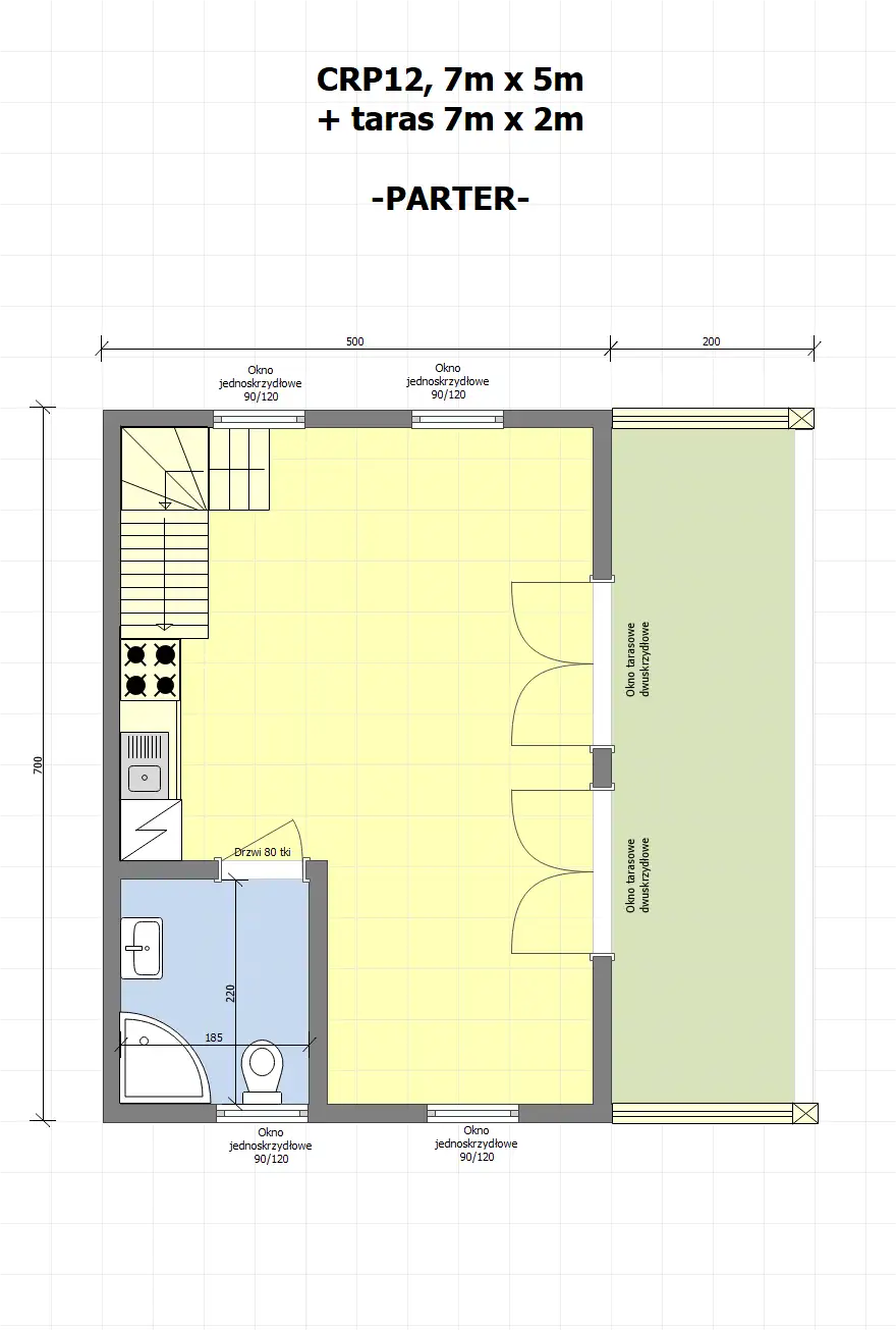 Domek Dominik SZZ- 35m2 (CRA)
