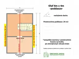 Domek Olaf - 6x4m (CRA) - zdjęcie 3