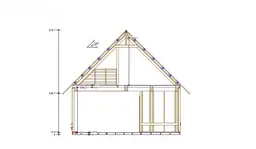 Domek Leon III 6m x 5,8m + taras 6m x 2m – 35 m² (WT2021) - zdjęcie 2