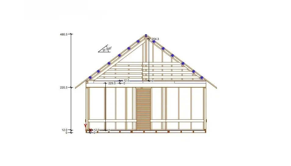 Domek Adam IV WT 2021 - 36 m²