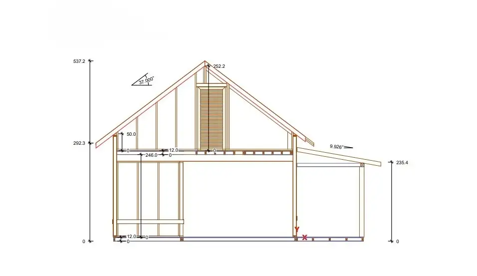Domek Julian - 33 m² (CRA)
