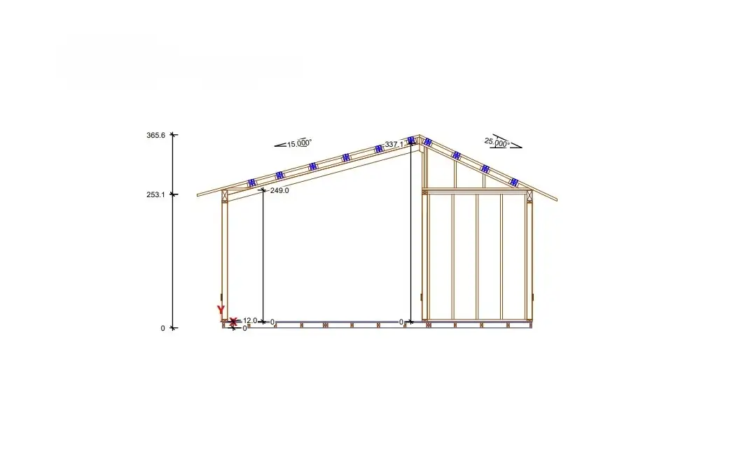 Domek Norbert IV 5,9m x 5,9m (SSO)