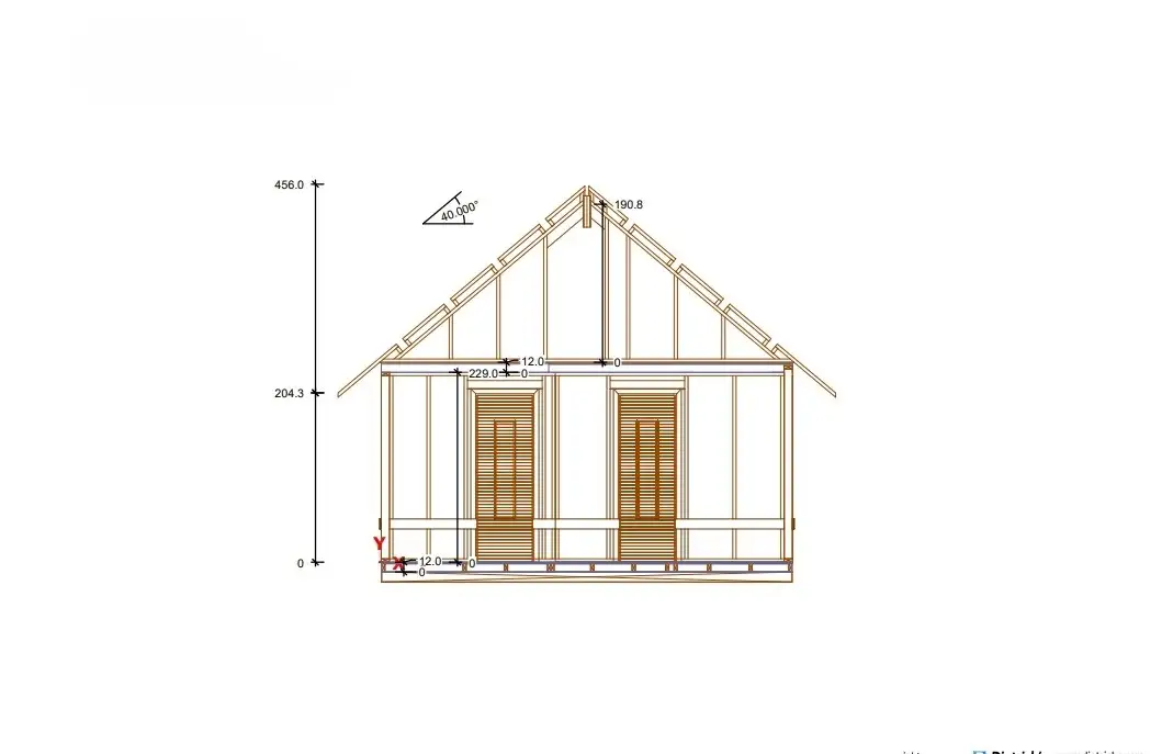 Domek Bolesław - 7x5m (SSZ)