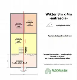 Domek Wiktor 8x4 - 32 m² (WT2021) - zdjęcie 3