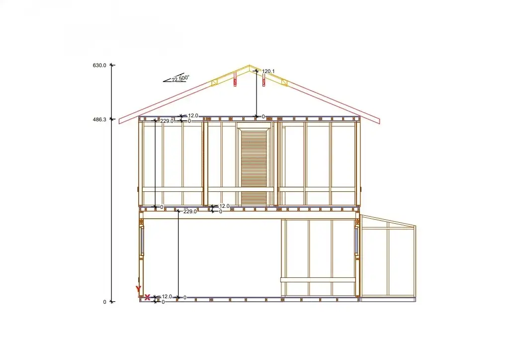 Domek Łukasz – 35 m² (WT2021)