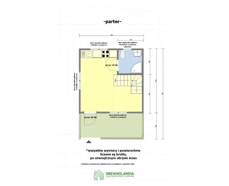 Domek Olaf - 7x5 (CRA)