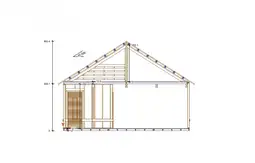 Domek Karol IV 7x5 + taras 7x2 (SSZ) - zdjęcie 4