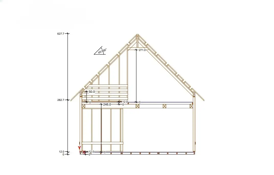 Domek Piotr – 45 m² (CRA)