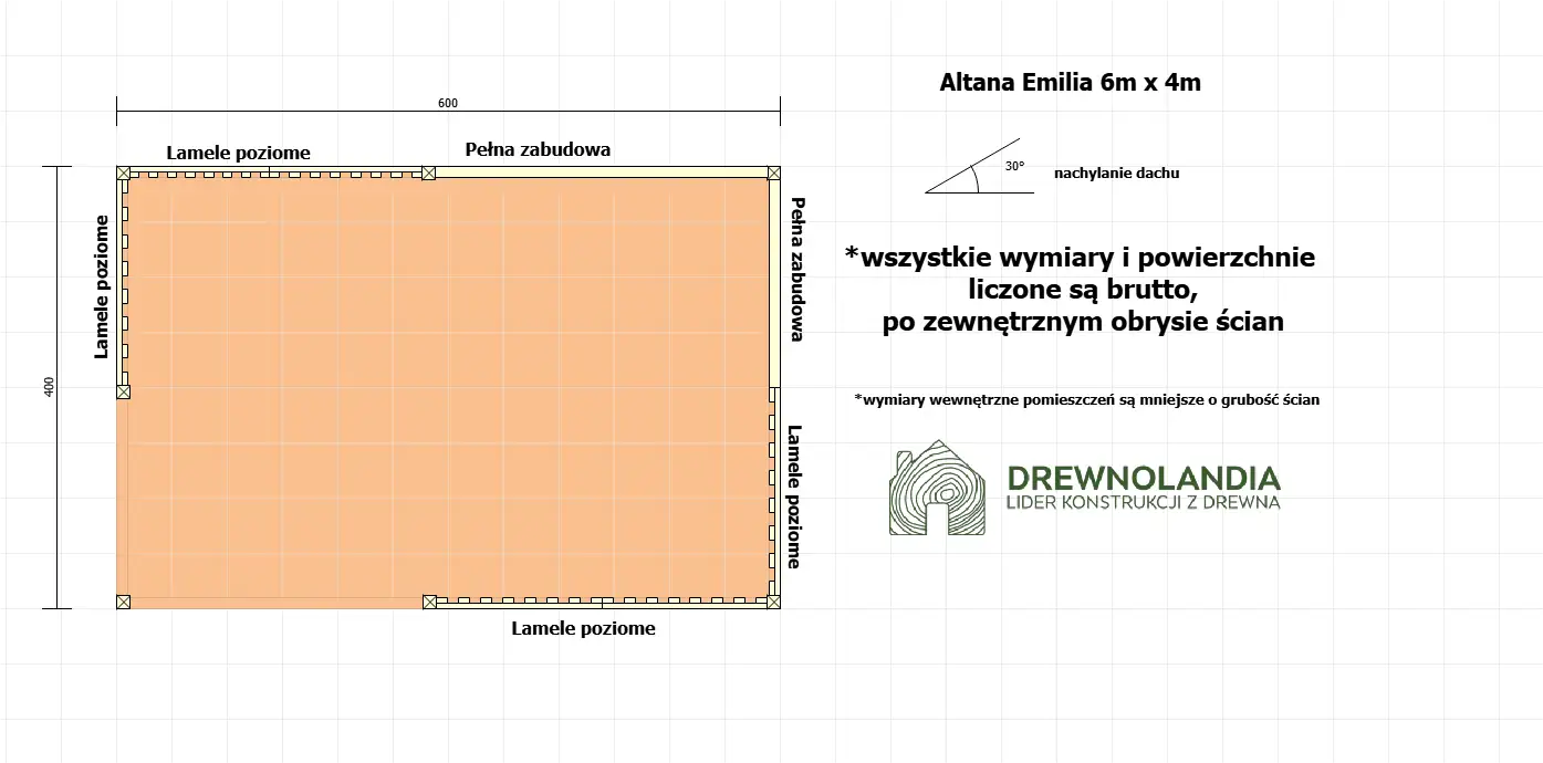 Altana Emilia - 6m x 4m 