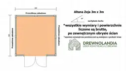 Altana Zoja - 3m x 3m - zdjęcie 2