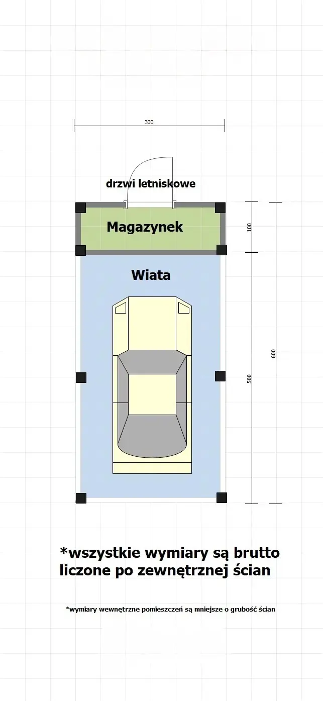Rzut Wiata Agnieszka 6x3 