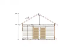 Dom Drewnolandia 52 - 6,2m x 10,5m - 63 m² (WT2021) - zdjęcie 4