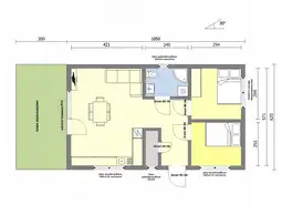Dom Drewnolandia 52 - 6,2m x 10,5m - 63 m² (WT2021) - zdjęcie 2