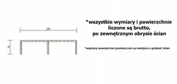 Drewutnia Daria - 2,8x0,7m  - zdjęcie 2