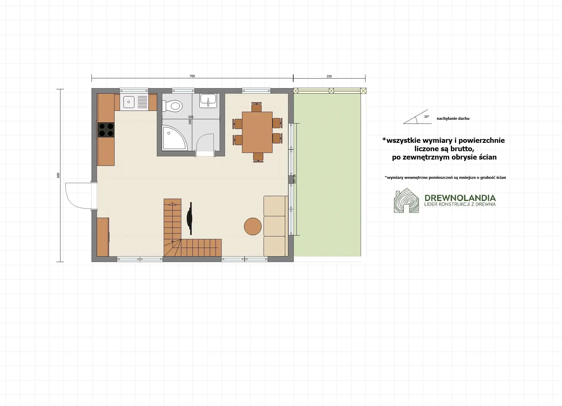 Domek Ivo – 42 m² (CRA)