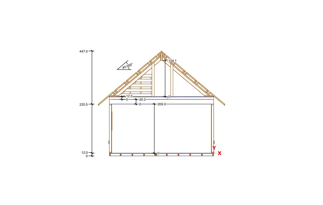 Domek Krzysztof  – 15 m² (CRA)