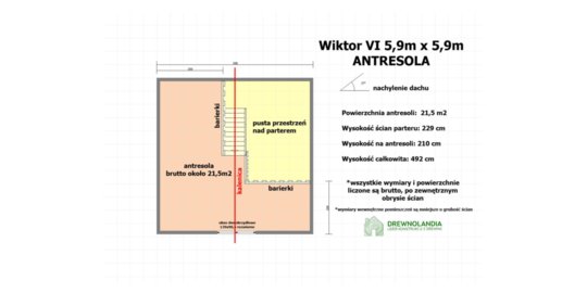 rzut Wiktor VI antresola