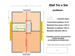 rzut poddasza olaf 7x5