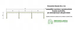 Drewutnia Danuta - 6x1m - zdjęcie 2