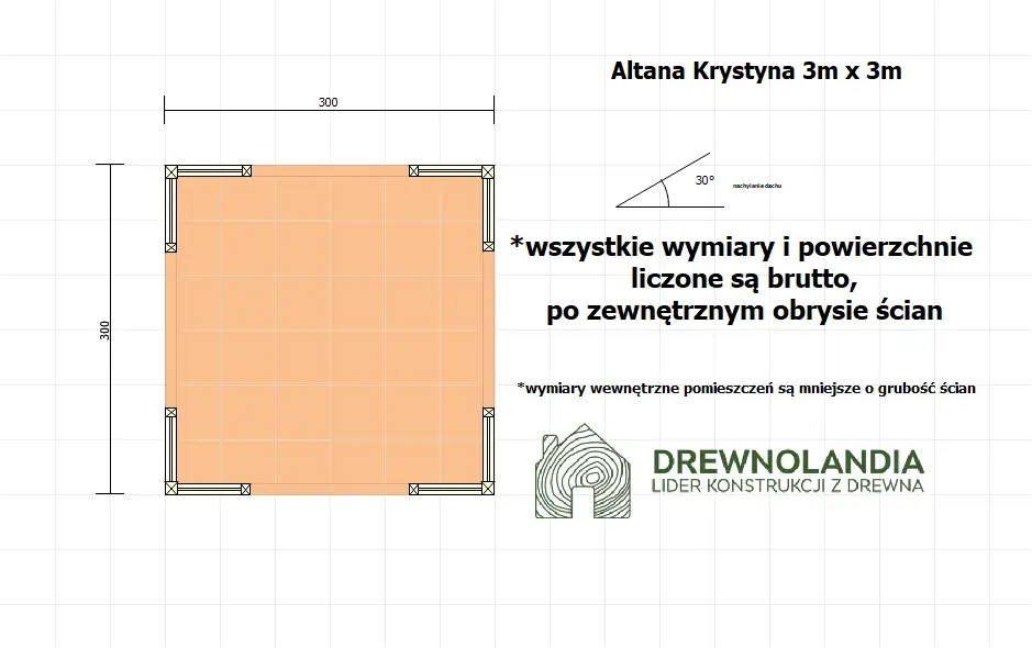 Altana Krystyna - 3m x 3m