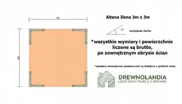 Altana Ilona 3m x 3m - zdjęcie 2