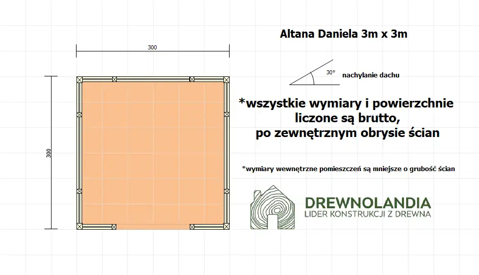 Altana Daniela 3m x 3m