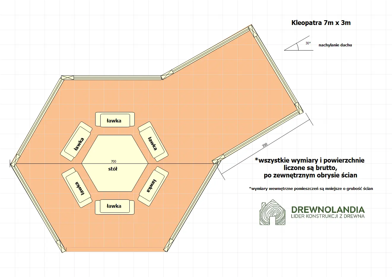 Rzut Altana Kleopatra  - 7x10m 