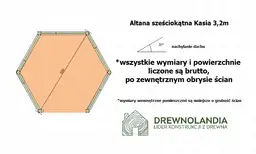 Altana ogrodowa Kasia  - 3,2m - zdjęcie 2