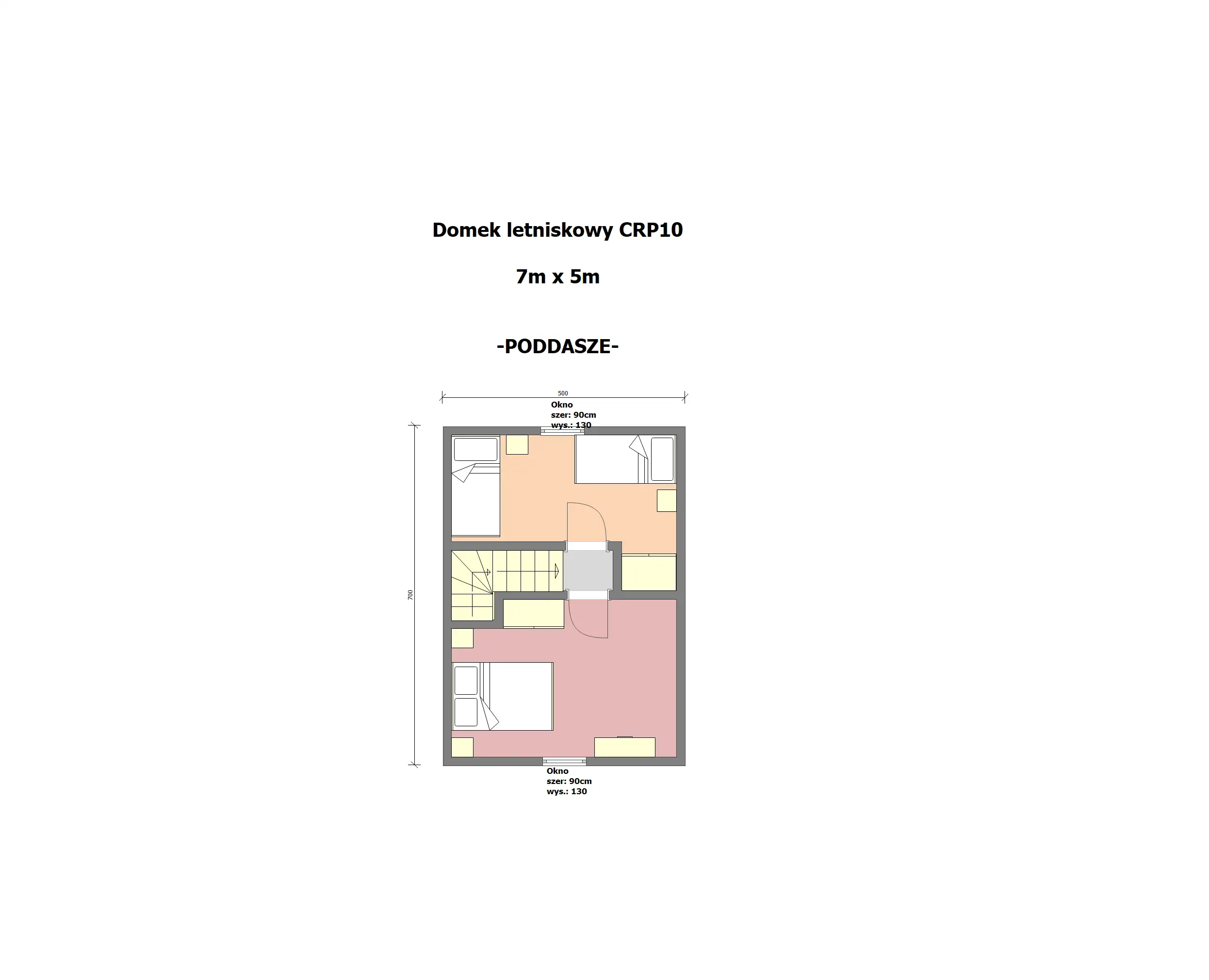 Domek CRP10 - 35m²