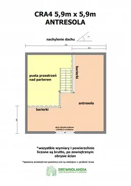 rzut na poddasze CRA4