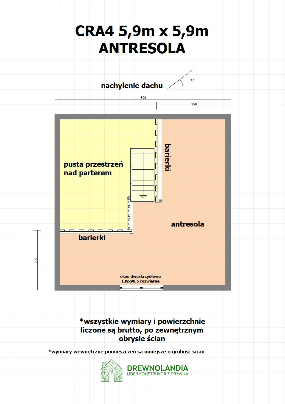 rzut na poddasze CRA4