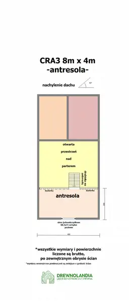 rzut na poddasze CRA3