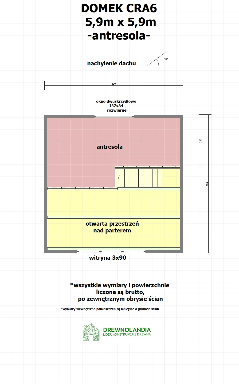 rzut na poddasze CRA6