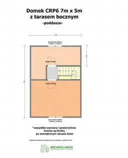 Domek mieszkalny całoroczny CRP6 PLUS - WT 2021 – 35 m² - zdjęcie 3