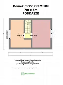 Domek mieszkalny całoroczny CRP2 PREMIUM - WT 2021 – 35 m² - zdjęcie 3