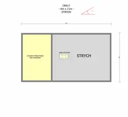 Drewniany dom rekreacyjny całoroczny CRK17 - 11m x 6m - 66 m2 - zdjęcie 3