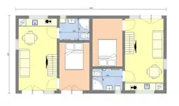 Szeregowy domek pod wynajem A1X2 – 70 m2 - zdjęcie 2