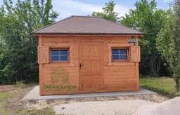 Domek narzędziowy Jerzy 4x3 m, solidna drewniana konstrukcja