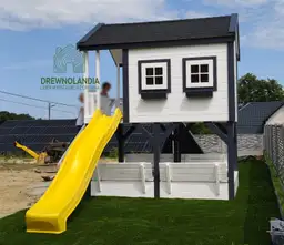 Domek ogrodowy Dla Dzieci Lolek - 2,8x2m z huśtawką  - zdjęcie 26