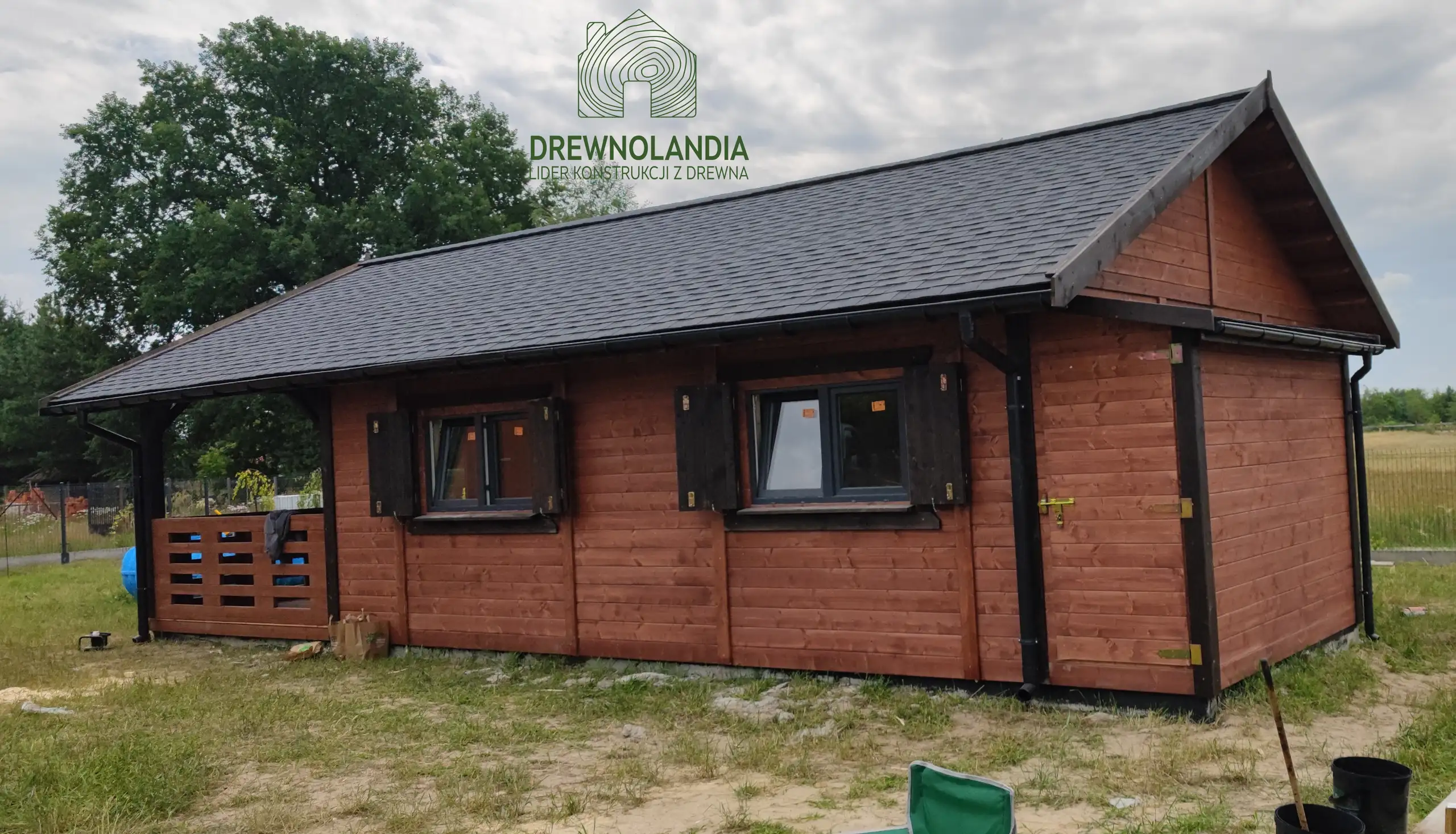 Domek rekreacyjny całoroczny CRK13 – 42 m²      