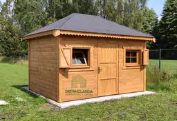 Domek narzędziowy Jerzy z Drewnolandii, o powierzchni 12 m²