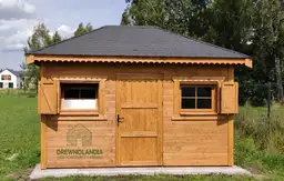 Domek narzędziowy Jerzy 4x3 m, idealny na działkę i do ogrodu