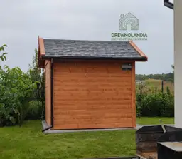 Domek drewniany Bonifacy, składzik na narzędzia