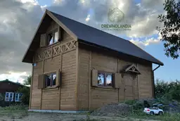 Domek CRA8 – całoroczny drewniany projekt Drewnolandii