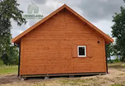 Fabian IV – domek letniskowy z tarasem i antresolą, idealny na działki rekreacyjne