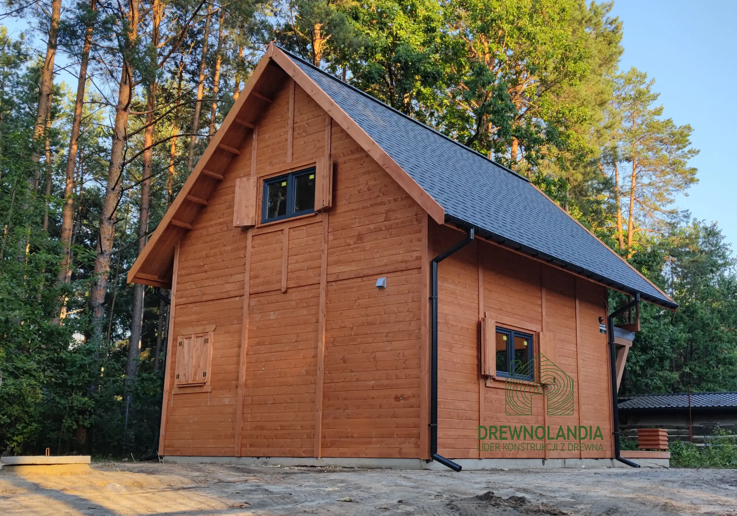 Domek rekreacyjny całoroczny CRA13 - 35m2